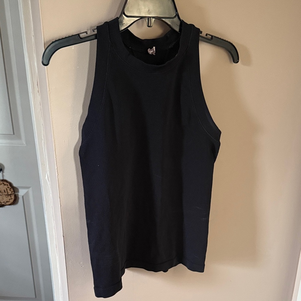 Black Sleeveless Women's Top
